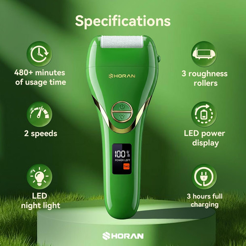 Electric foot file feet - feet, hard