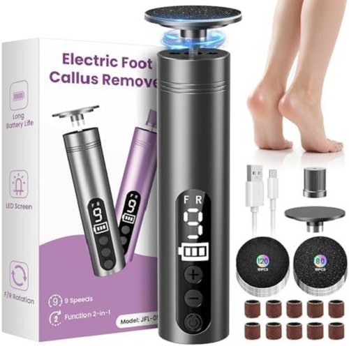 Electric foot file speeds - 9,
