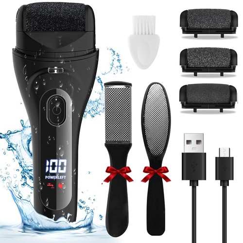 Electric foot file pedicure - foot,