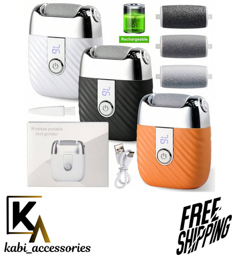 Electric callus remover with - remover,