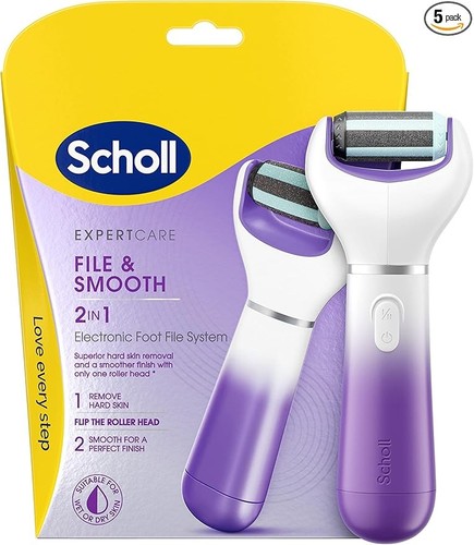 Scholl electric foot file - electric,