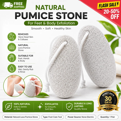 Natural pumice stone - pumice, for